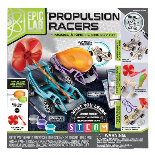 ArtSkills&#xAE; Epic Lab Propulsion Racer STEM Kit